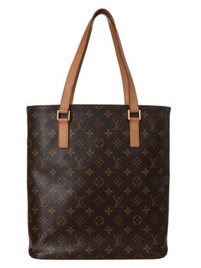 ♥️Louis Vuitton Monogram Vivian Canvas Vertical Tote in Dark Brown and Tan♥️